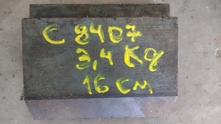 Punção 16cm Castanha Cunha Dobradeira Prensa Viradeira C8407