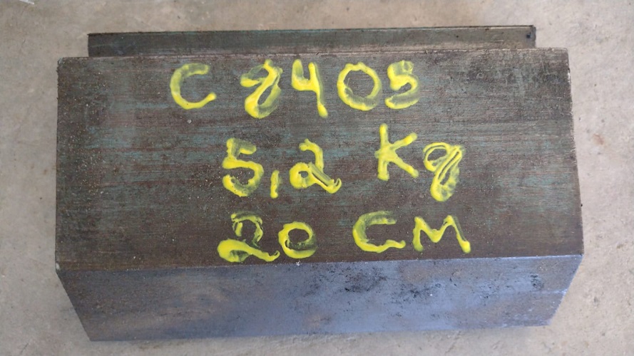 Punção 20cm Castanha Cunha Dobradeira Prensa Viradeira C8405