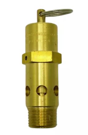 Válvula De Segurança Schulz 1/2" 185 PSI / 12.7 BAR / 335 PCM C/ ARGOLA SCHULZ PARAFUSO C12214